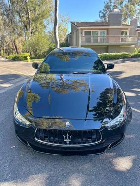 Black 2015 Maserati Ghibli S Q4