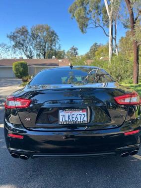 Black 2015 Maserati Ghibli S Q4