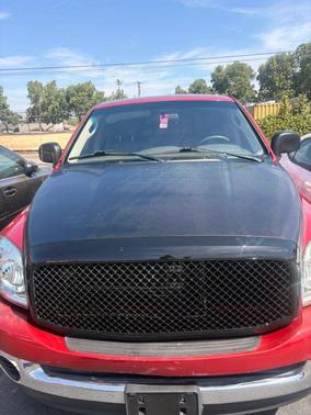 Red 2007 Dodge Ram 1500 SLT Quad Cab