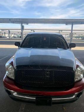 Red 2007 Dodge Ram 1500 SLT Quad Cab