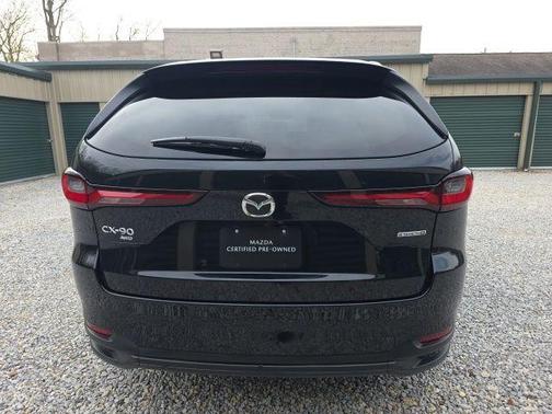 Jet Black Mica 2024 Mazda CX-90 3.3 Turbo Preferred Plus