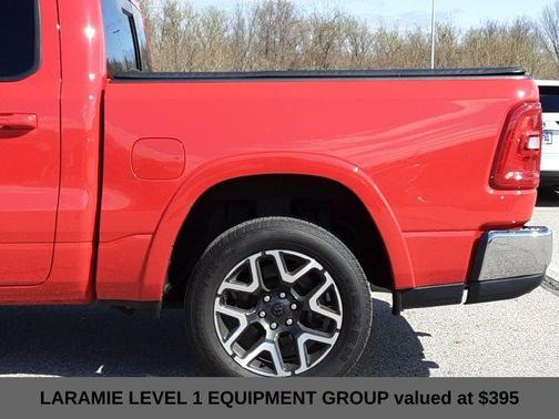 Flame Red Clearcoat 2025 RAM 1500 Laramie