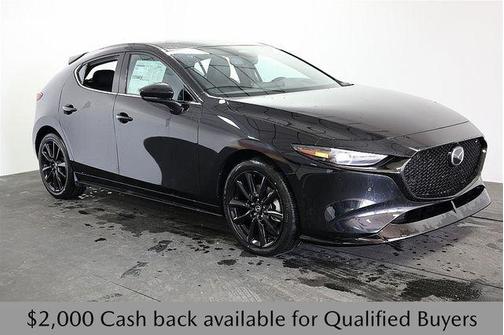 Jet Black Mica 2026 Mazda Mazda3 Premium Plus