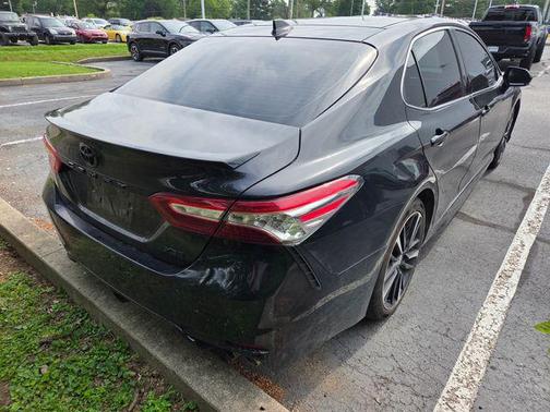 Midnight Black Metallic 2019 Toyota Camry XSE