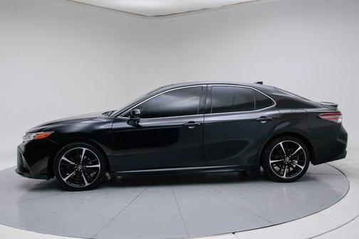 Midnight Black Metallic 2019 Toyota Camry XSE