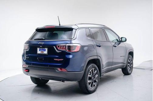 Jazz Blue Pearlcoat 2021 Jeep Compass Trailhawk