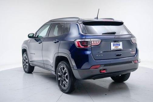 Jazz Blue Pearlcoat 2021 Jeep Compass Trailhawk