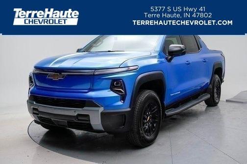 Riptide Blue Metallic 2025 Chevrolet Silverado EV LT