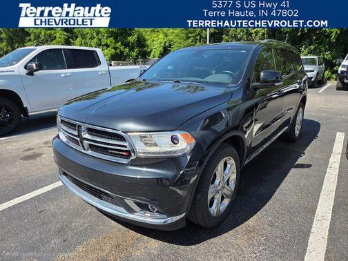 Brilliant Black Crystal Pearlcoat 2015 Dodge Durango Limited