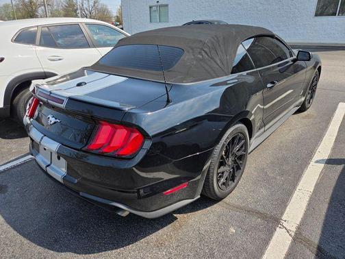 Shadow Black 2018 Ford Mustang EcoBoost Premium