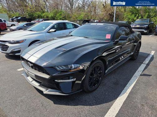 Shadow Black 2018 Ford Mustang EcoBoost Premium