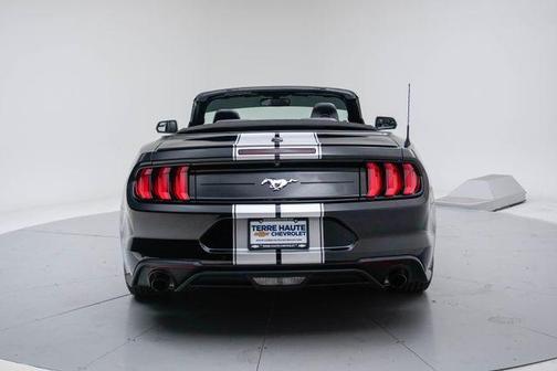 Shadow Black 2018 Ford Mustang EcoBoost Premium