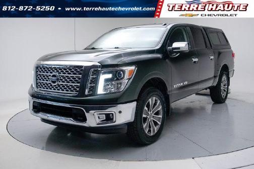 Midnight Pine Metallic 2019 Nissan Titan SL