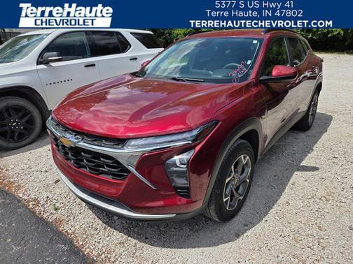 Crimson Metallic 2025 Chevrolet Trax LT