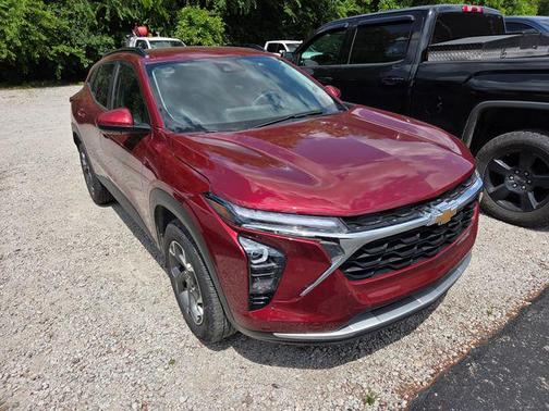 Crimson Metallic 2025 Chevrolet Trax LT