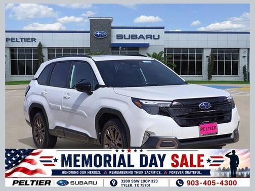 Crystal White Pearl 2026 Subaru Forester Sport