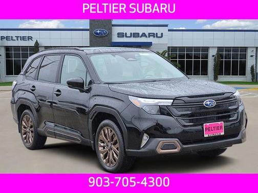 Crystal Black Silica 2026 Subaru Forester Sport