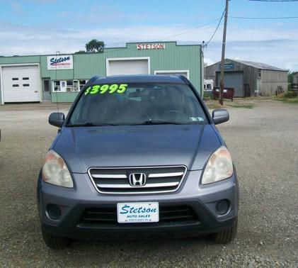 Gray 2005 Honda CR-V SE