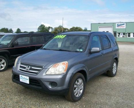 Gray 2005 Honda CR-V SE