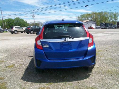 Blue 2015 Honda Fit EX