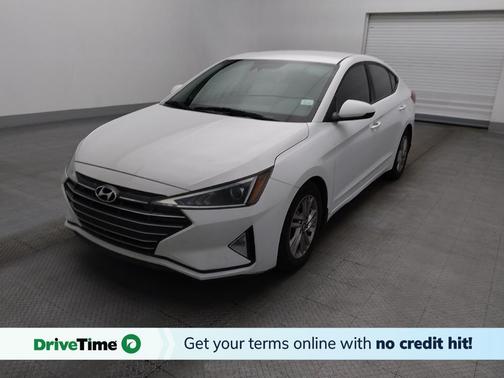 Quartz White Pearl 2020 Hyundai ELANTRA SEL