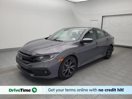 Modern Steel Metallic 2019 Honda Civic Sport