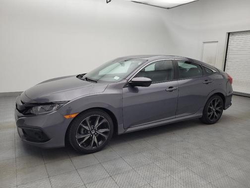 Modern Steel Metallic 2019 Honda Civic Sport