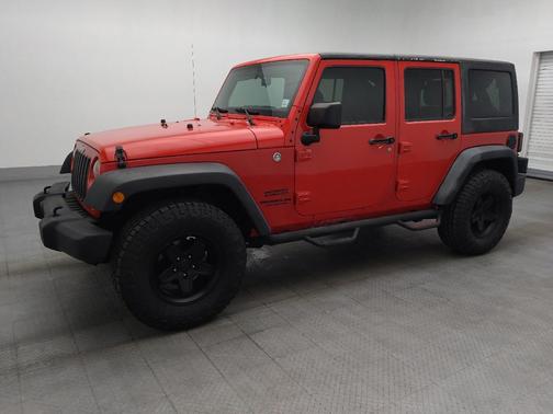 Firecracker Red Clear Coat 2015 Jeep Wrangler Unlimited Sport