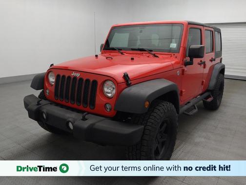 Firecracker Red Clear Coat 2015 Jeep Wrangler Unlimited Sport