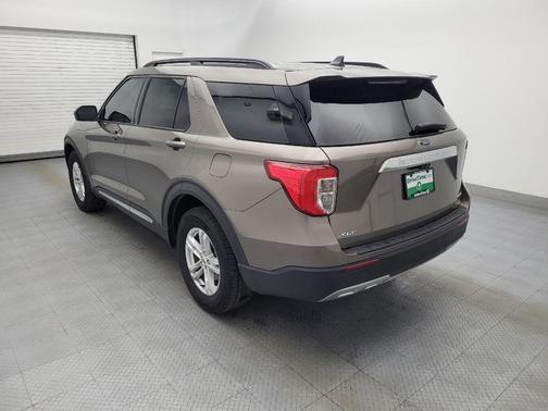 Brown 2021 Ford Explorer XLT
