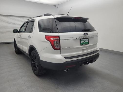 White Platinum Metallic Tri-Coat 2014 Ford Explorer Limited