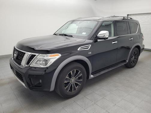 Super Black 2018 Nissan Armada Platinum