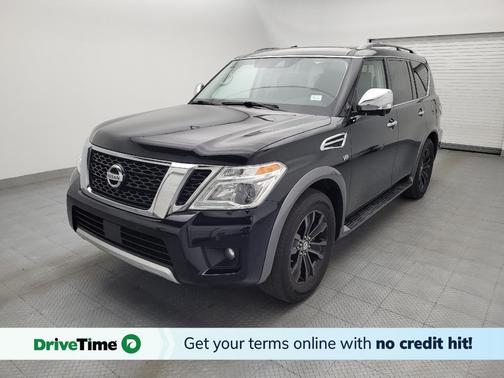 Super Black 2018 Nissan Armada Platinum