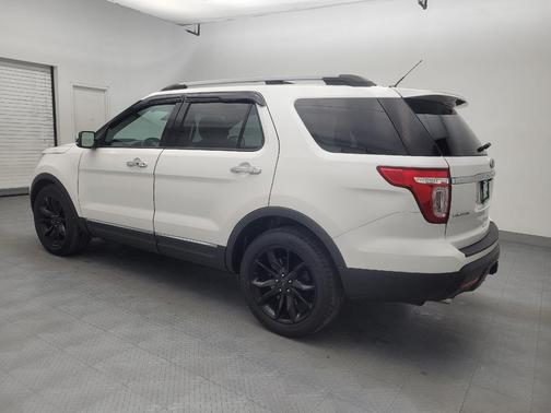White Platinum Metallic Tri-Coat 2014 Ford Explorer Limited