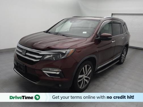 Dark Cherry Pearl 2017 Honda Pilot Elite