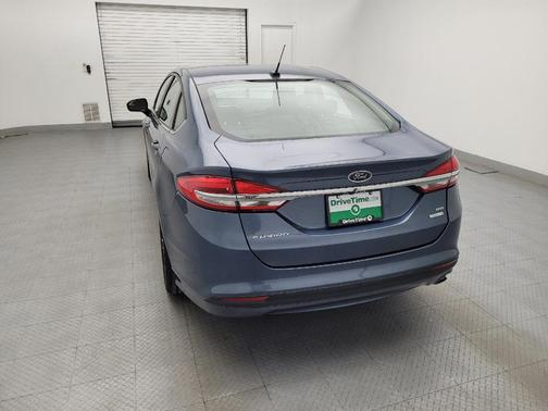 Blue 2018 Ford Fusion SE