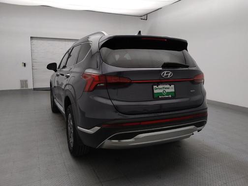 Lagoon Blue 2022 Hyundai SANTA FE HEV Blue