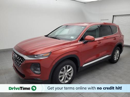 Lava Orange 2020 Hyundai SANTA FE SEL 2.4