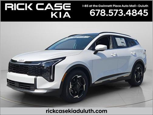 White Pearl 2026 Kia Sportage EX
