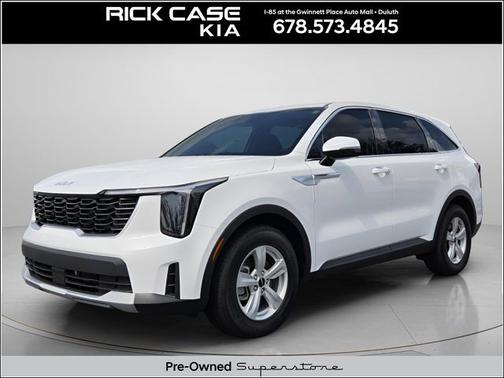 White Pearl 2026 Kia Sorento LX