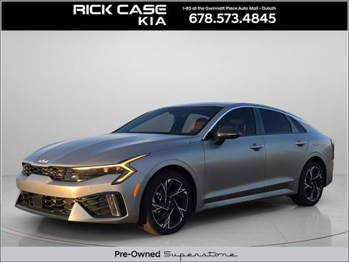 Steel Matte Gray 2025 Kia K5 GT-Line