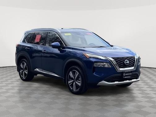 Caspian Blue 2023 Nissan Rogue Platinum