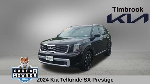 Ebony Black 2024 Kia Telluride SX-Prestige