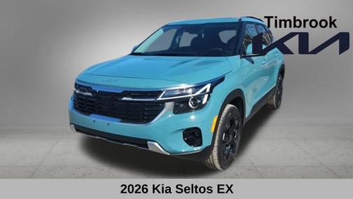 Blue 2026 Kia Seltos EX