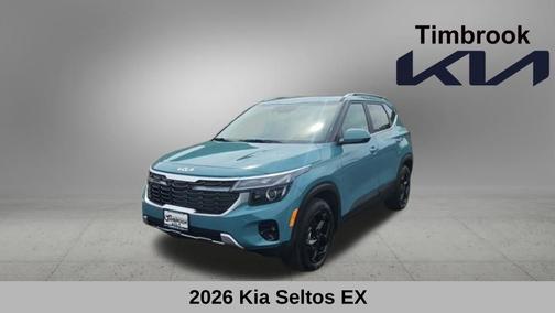 Blue 2026 Kia Seltos EX