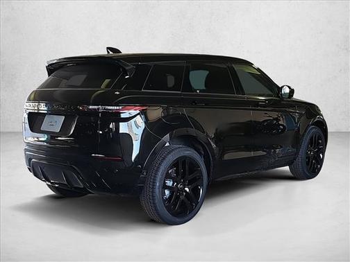 Santorini Black Metallic 2025 Land Rover Range Rover Evoque Dynamic SE