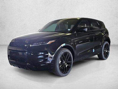 Santorini Black Metallic 2025 Land Rover Range Rover Evoque Dynamic SE