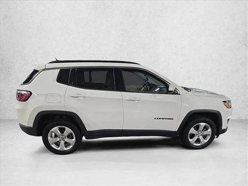 White Clearcoat 2020 Jeep Compass Latitude