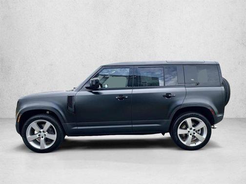 Santorini Black Metallic 2024 Land Rover Defender 110 P500 SE