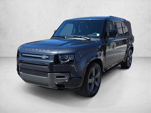 Carpathian Grey Premium Metallic 2024 Land Rover Defender 130 P400 Outbound